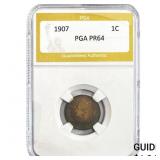 1907 Indian Head Cent PGA PR64