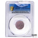 1863 Civil War Copper Token Our Little Monitor PCG