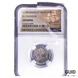 1783-Mo Colonial Spain Shipwreck El Cazador Silver