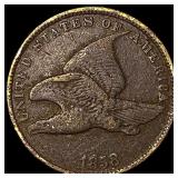 1858 Copper-Nickel Flying Eagle Cent HIGH GRADE