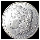 1892-S Silver Morgan Dollar CLOSELY UNCIRCULATED