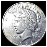 1928 Silver Peace Dollar UNCIRCULATED