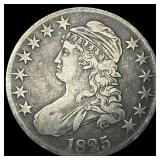 1825 Capped Bust Half Dollar HIGH GRADE