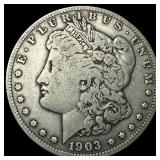 1903-S Silver Morgan Dollar ABOUT UNCIRCULATED