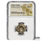 Roman Gallienus, AD 253-268 BI Dbl-Denarius  CHF