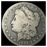 1892-CC Silver Morgan Dollar NICELY CIRCULATED