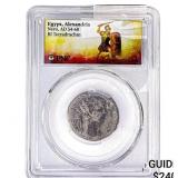 Roman Egypt Nero 54-68 AD Bi Tetradrachm PNC Genu