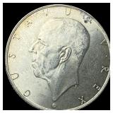1938 Sweden Silver 2 Kroner UNCIRCULATED