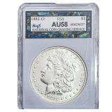 1882-O Morgan Silver Dollar NCGS AU58