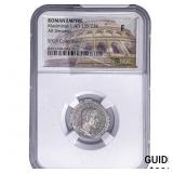 Roman Empire Maximinus I 235-238 AD Silver Denari