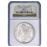 1879-CC Morgan Silver Dollar NGC AU53 VAM-3