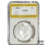 1896 Morgan Silver Dollar PGA MS64