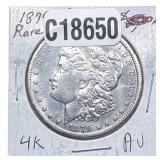 1879-CC Morgan Silver Dollar
