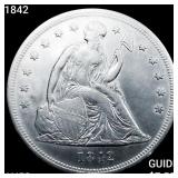 1842 Seated Liberty Dollar