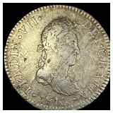 1810 Mexico Silver 2 Reales Ferdinand VII  HIGH G
