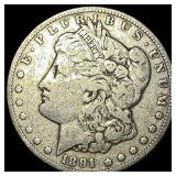 1891-CC Silver Morgan Dollar NICELY CIRCULATED