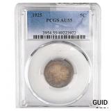 1925 Buffalo Nickel PCGS AU55