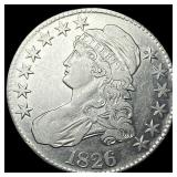 1826 Capped Bust Half Dollar CLOSELY UNCIRCULATED