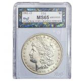 1901-O Morgan Silver Dollar NCGS MS65