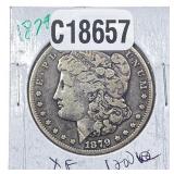 1879-CC Morgan Silver Dollar