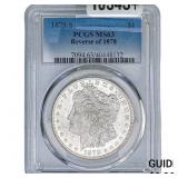 1879-S Rev. 1878 Morgan Silver Dollar PCGS MS63