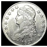 1831 Capped Bust Half Dollar UNCIRCULATED