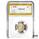 1899 Indian Head Cent PGA MS66 RD