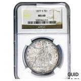 1877-S Silver Trade Dollar NGC MS60