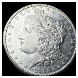1883 Morgan Silver Dollar CHOICE AU