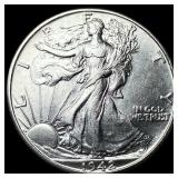 1942-S Silver Half Dollar UNCIRCULATED