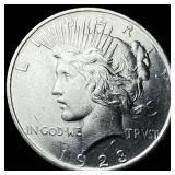 1923 Peace Silver Dollar CHOICE BU