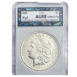 1888 Morgan Silver Dollar NCGS AU58