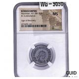 Roman Empire Maximian 286-310 Bi Aurelianianus NG