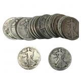 Roll of 20 Walking Liberty 50C