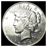 1935 Silver Peace Dollar UNCIRCULATED
