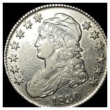 1830 Capped Bust Half Dollar NEARLY UNCIRCULATED