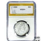 1900 Barber Half Dollar PGA MS64+