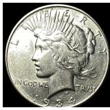 1934 Silver Peace Dollar UNCIRCULATED