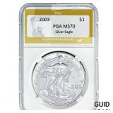 2003 Silver Eagle PGA MS70