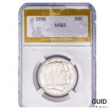 1936 Long Island Half Dollar PGA MS65