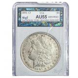 1891-O Morgan Silver Dollar NCGS AU55