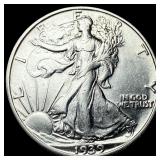 1939-S Silver Walking Liberty Half Dollar CLOSELY
