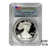 2022-S Silver Eagle PCGS PR70 DCAM