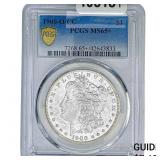 1900-O/CC Morgan Silver Dollar PCGS MS65+
