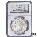 1882-O/S Morgan Silver Dollar NGC XF40
