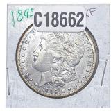 1895-O Morgan Silver Dollar