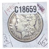 1895-S Morgan Silver Dollar