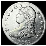 1833 Capped Bust Half Dollar CLOSELY UNCIRCULATED