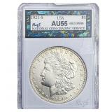 1921-S Morgan Silver Dollar NCGS AU55
