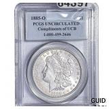 1885-O Morgan Silver Dollar PCGS